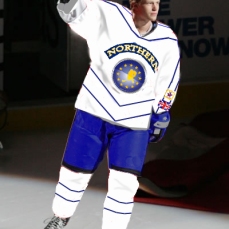 Eric Staal, while he was with Stockholm, was named MVP of the All-Star game in London.